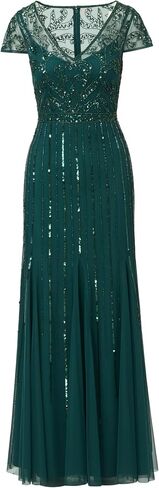 Adrianna Papell Women's Beaded Long Dress in Saudi Arabia