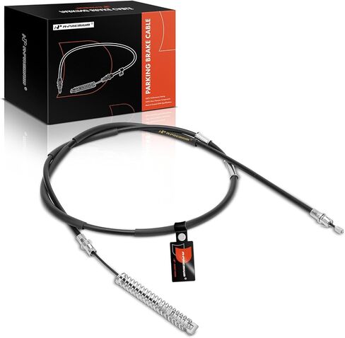 A-Premium الخلفية السائق الجانبي للبوران تجميع كابل الفرامل متوافق مع طرازات شيفروليه و GMC: Silverado 1500 2004-2005 ، Silverado 2500 HD 2003-2004 ، Sierra 1500 2004-2006 ، Sierra 2500 HD 2003-2004 in Kuwait