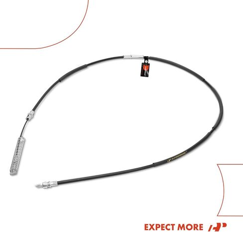 A-Premium الخلفية السائق الجانبي للبوران تجميع كابل الفرامل متوافق مع طرازات شيفروليه و GMC: Silverado 1500 2004-2005 ، Silverado 2500 HD 2003-2004 ، Sierra 1500 2004-2006 ، Sierra 2500 HD 2003-2004 in Kuwait
