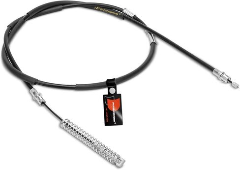 A-Premium الخلفية السائق الجانبي للبوران تجميع كابل الفرامل متوافق مع طرازات شيفروليه و GMC: Silverado 1500 2004-2005 ، Silverado 2500 HD 2003-2004 ، Sierra 1500 2004-2006 ، Sierra 2500 HD 2003-2004 in Kuwait