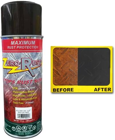 62SP Black Rust Inhibitive Coating 12oz Aerosol in Saudi Arabia