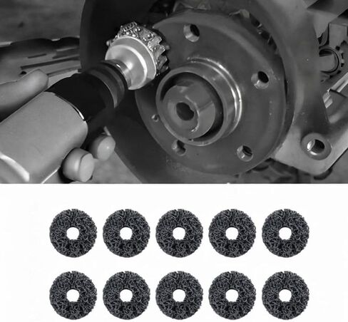 Rust Removal Wheel Hub Tool Car Maintenance Tool Multiuse Car Wheel Rust Removal Kit Wheel Hub Care Accessory for Auto, Stud with 5 Head in Saudi Arabia