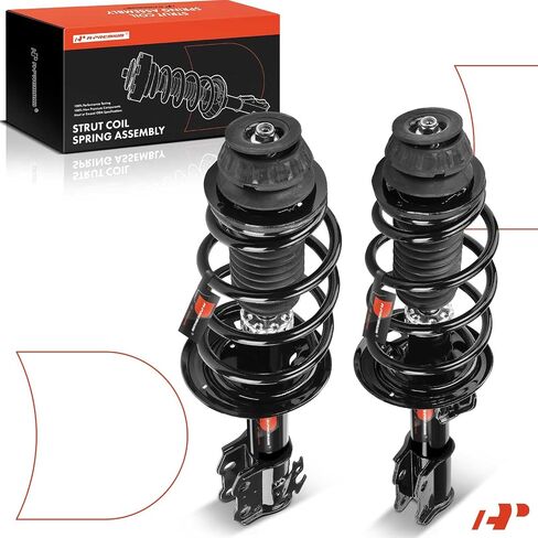 A-Premium Front Complete Strut & Coil Spring Assembly Compatible with Toyota Yaris 2012 2013 2014 2015, Hatchback, 2-PC Set in Saudi Arabia