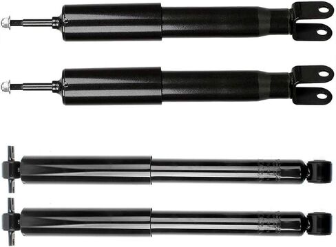 بالنسبة إلى Chevy Shocks (4pcs) Lsailon الأمامية الصدمات الخلفية الأمامية الملاءات يناسب 2006-2009 2011-2014 لـ Chevy Express 1500،2006-2007 2011-2014 لمجموعات GMC Savana 1500 Struts مع 341343 344483 in Kuwait
