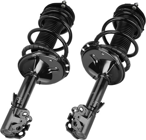 Front Spring Strut Shock Absorber for Toyota Highlander FWD ONLY 2.4L L4 / 3.3L V6 2004 2005 2006 2007, Complete Coil Struts Shocks Absorbers Replace for 172212, 172211 in Saudi Arabia