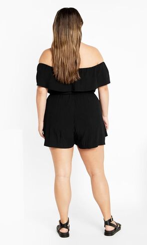 City Chic Women's Plus Size Playsuit - Kiki in Saudi Arabia