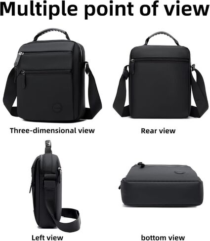 Small Messenger Bag for Men Women,Anti Theft Crossbody Shoulder Bag for Men Adjustable Strap Water Resistant in Saudi Arabia