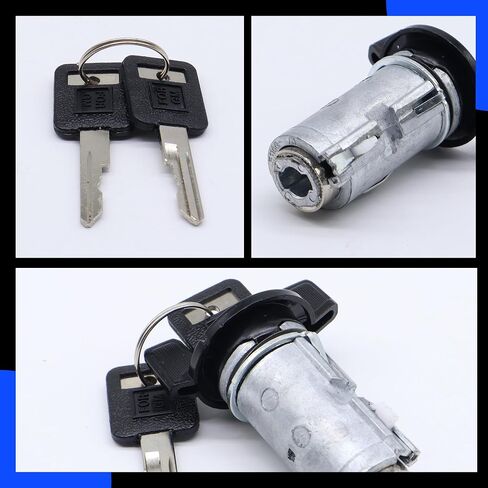 اسطوانة قفل الإشعال 7840574 استبدال GM Car Van Van Pick SuV Suv Swatch Switch Switch Cylinder مع استبدال المفتاح لـ Chevy C1500 C2500 C3500 K1500 K2500 K3500 in Saudi Arabia