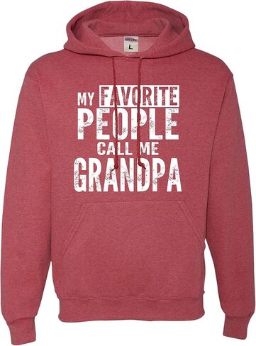 Go All Out My Favorite People Call Me Grandpa Gift Idea Fathers Mens Women Sweatshirt Hoodie in Saudi Arabia