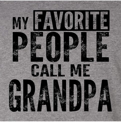 Go All Out My Favorite People Call Me Grandpa Gift Idea Fathers Mens Women Sweatshirt Hoodie in Saudi Arabia