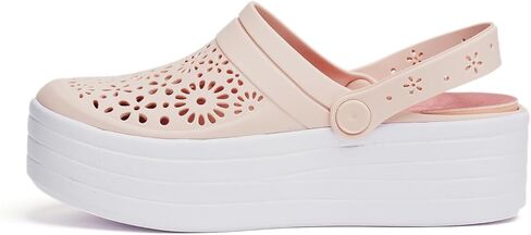 بالي - تسد للنساء | أنيقة منصة مقاومة للماء | أحذية مائية للسيدات خفيفة الوزن مثالية للصيف ، والملابس غير الرسمية والخارجية in Kuwait