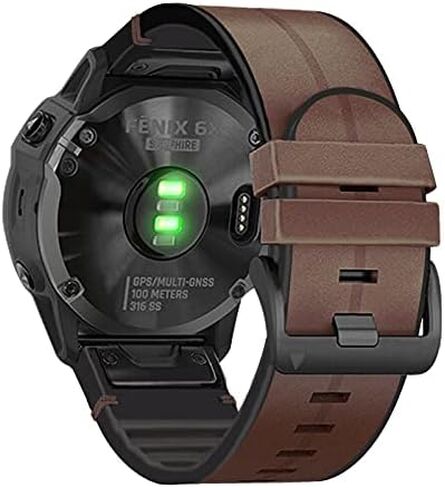 26 22 مم ذكي لـ 7x 7 6x Pro 5x 3 Hr Enduro Silicone Leather Leather Equist in Kuwait