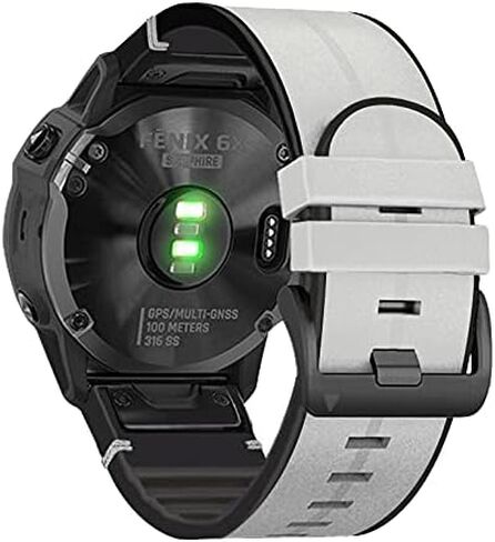 26 22 مم ذكي لـ 7x 7 6x Pro 5x 3 Hr Enduro Silicone Leather Leather Equist in Kuwait