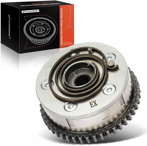 A-Premium Exhaust Engine Variable Valve Timing (VVT) Sprocket Gear Camshaft Adjuster Phaser Compatible with Chevrolet Spark 2013 2014 2015, 1.2L in Saudi Arabia