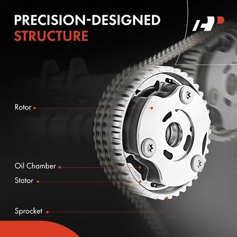 A-Premium Exhaust Engine Variable Valve Timing (VVT) Sprocket Gear Camshaft Adjuster Phaser Compatible with Chevrolet Spark 2013 2014 2015, 1.2L in Saudi Arabia
