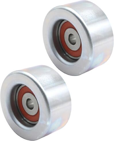 UOIENRT 2Pcs 166040P010 Idler Pulley Replacement for Lexus ES350 2007-2021, Replacement for Toyota 4Runner 2003-2021, Camry 2007-2021, Replaces 166040P011 1660431010 1660431020 in Saudi Arabia