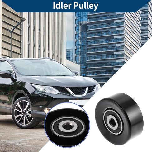 No.252863C100/252863C250 Drive Belt Idler Pulley for Hyundai Santa Fe 2007-2018 for Kia Sedona 2006-2012 Serpentine Tensioner Pulley Idler 1 Pc in Saudi Arabia
