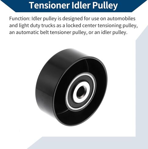 No.252863C100/252863C250 Drive Belt Idler Pulley for Hyundai Santa Fe 2007-2018 for Kia Sedona 2006-2012 Serpentine Tensioner Pulley Idler 1 Pc in Saudi Arabia