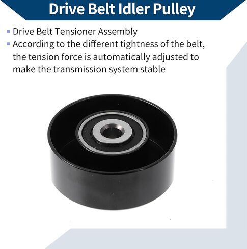 No.252863C100/252863C250 Drive Belt Idler Pulley for Hyundai Santa Fe 2007-2018 for Kia Sedona 2006-2012 Serpentine Tensioner Pulley Idler 1 Pc in Saudi Arabia