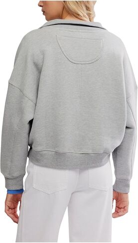 Women's Timeless Pullover Heather Grey in Saudi Arabia