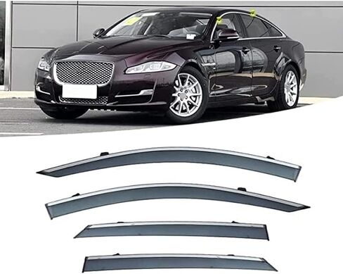 Car Wind deflectors Car Wind Deflectors for XJL 2018-2022, Deflector Shield Side Window Sun Rain Guards Visor Stick-on Fitment in Saudi Arabia