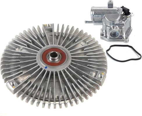 MOCA FAN CLUCT THERMOSTAT FIT 04-06 ل Dodge Van Sprinterr 2500 & Van Sprinter 3500 2.7L DIESEL TURBO in Saudi Arabia