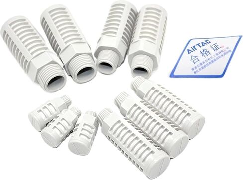 1PCS PAL/PPA/نخيل كاتم الصوت كاتم الصوت 1/8 "1/4" 3/8 "1/2" كاتم الصوت الصمام المرشح لتصفية الضوضاء (PPA10) in Saudi Arabia
