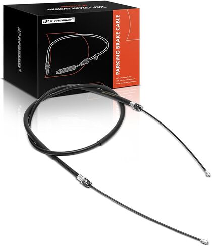 A-Premium Rear Driver Side Parking Brake Cable Assembly Compatible with Chevrolet, GMC and Isuzu Models: S10 Sonoma 1996-2003, Hombre 1996-2000 - Replace# 15052594, 15150275 in Saudi Arabia