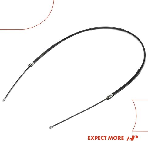 A-Premium Rear Driver Side Parking Brake Cable Assembly Compatible with Chevrolet, GMC and Isuzu Models: S10 Sonoma 1996-2003, Hombre 1996-2000 - Replace# 15052594, 15150275 in Saudi Arabia
