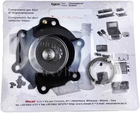 DB112 استبدال Diaphragm Valve Kit 1 1/2 ″ (نوع المرحلة المفردة) VEM212 VEM312 VNP212 VNP312 (النتريل) in Kuwait