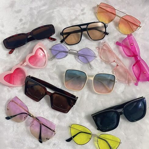100-Pack Mystery Sunglasses - Assorted Styles & Colors | Wholesale Bulk Lot (100% New Premium Quality) in Kuwait