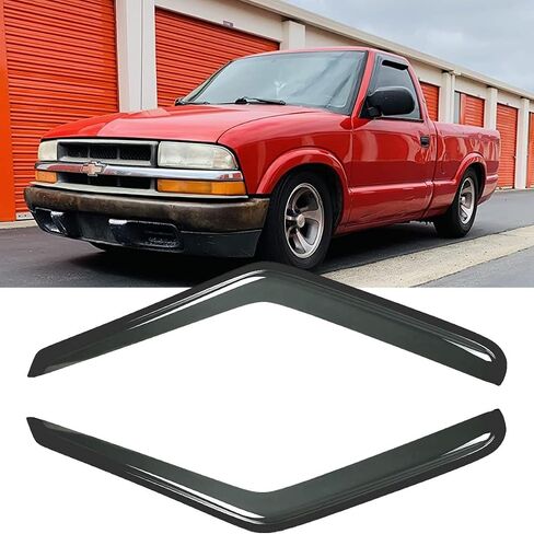 Side Window Visor Wind Vent Deflector,2pcs Outside Tape-On Rain Guards Set fit for 1996-2020 Chevry Express/GMC Savana 1500/2500/3500 Van,2003-2009 Kodiak/GMC Topkick C4500/C5500 92455 in Saudi Arabia