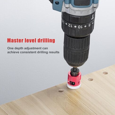 15 Pcs Countersink Drill Bit Set with Low Friction Depth Stop, HSS M2 Bits Tapered Head1/8 9/64" 5/32" Drill+3/8" 82° Counter-Bore,11/64" 3/16" Drill+ 1/2" 82° Counter Bore,1/4" Hex Shank(Blue) in Kuwait