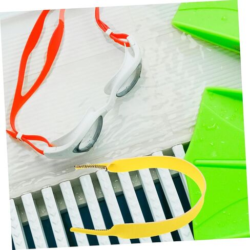 Yardwe 7pcs غير متماسك للمنزلات الحبلات مع مشبك القفل Clamp Swim Swim Goggle لارتداء مريح لأنشطة المياه يمنع فقدان النظارات in Saudi Arabia