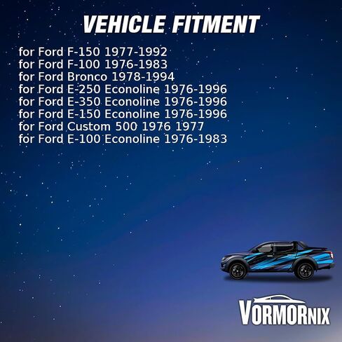 حشية مضخة زيت النقل التلقائي لفورد F-150 Bronco Custom 500 E-100 E-150 Econoline 1976 1977 1978 1979 1980 1981 1982-1996 استبدال C6AZ7A136A ، E0AZ7A136B 1 X in Kuwait