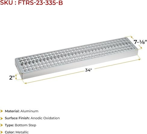 MyTee Products Top & Bowtr Tank Step مع قوس يناسب خزان الوقود 23 بوصة ، ويحل محل شاحنات Peterbilt in Saudi Arabia