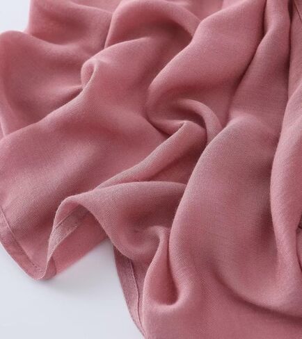 100% Cotton Scarves Women Fashion Soft Silky Sun-proof Solid Scarf Shawls Wrap in Saudi Arabia