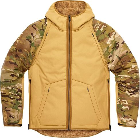 VIKTOS Men's Bersherken MC Cold-Weather Waterproof Breathable Fleece Lined Hooded Zippered Tactical Jacket | Relaxed Fit in Saudi Arabia