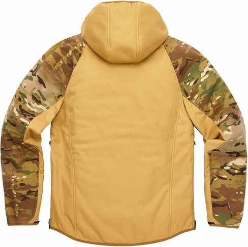 VIKTOS Men's Bersherken MC Cold-Weather Waterproof Breathable Fleece Lined Hooded Zippered Tactical Jacket | Relaxed Fit in Saudi Arabia