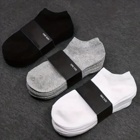 6 Pairs Low-Cut Sports Ankle Socks - Lightweight & Comfortable Women’s Hosiery for Active Wear - Colorful Stripes in Saudi Arabia