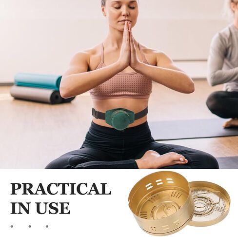 4pcs Box Moxibustion Box Moxa Burning Tool Moxa Purifier Moxibustion Kit Moxibustion Bag Moxa Moxibustion Stick Moxa Burner Holder Moxibustion Device Moxibustion Burner Case Copper in Saudi Arabia