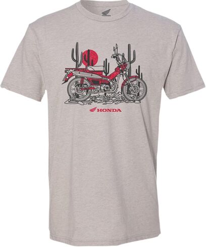 Compatible with Honda Apparel Compatible with Honda Trail 125 T-Shirt Large Red/Black/Gray in Saudi Arabia
