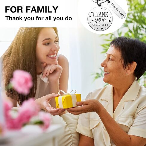 Yinkin 16 Pcs Employee Appreciation Gifts Customer Service Week 2025 Gifts Thank You Keychain Thank You Nurse Housekeeping in Saudi Arabia