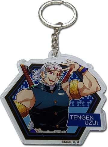 Great Eastern Entertainment Demon Slayer Tv2 - Tengen Uzui Acrylic Keychain in Saudi Arabia