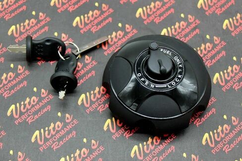Vito's Performance LOCKING Fuel GAS CAP Polaris UTV ATV Sportsman Ranger RZR 800 900 1000 570 Black Metal Locking Cap Compatible with Polaris UTVs and ATVs in Saudi Arabia