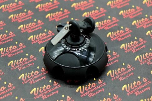 Vito's Performance LOCKING Fuel GAS CAP Polaris UTV ATV Sportsman Ranger RZR 800 900 1000 570 Black Metal Locking Cap Compatible with Polaris UTVs and ATVs in Saudi Arabia