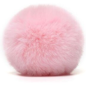 Bunny Tails 3.6 in Fluffy Rabbit Tail with Pins& Clips Cosplay Easter Halloween White/Gray/Pink/Black in Saudi Arabia