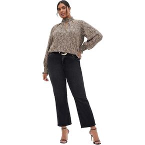 City Chic Women's Plus Size Top - Indie Print in Saudi Arabia