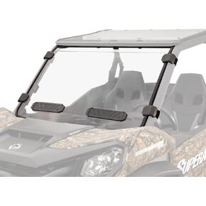 Superatv can-am Maverick Sport Scratch Resistant Vattant Culld Full Greatshield | يتضمن ختم لمبة مثبتة مسبقًا in Kuwait