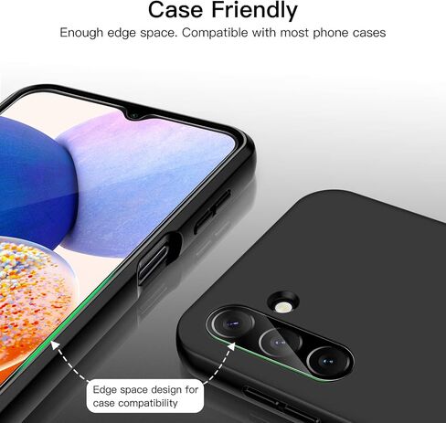 JETech Screen Protector for Samsung Galaxy A52 / A52 5G / A52s 5G with Camera Lens Protector, Tempered Glass Film, HD Clear, 2-Pack Each in Saudi Arabia